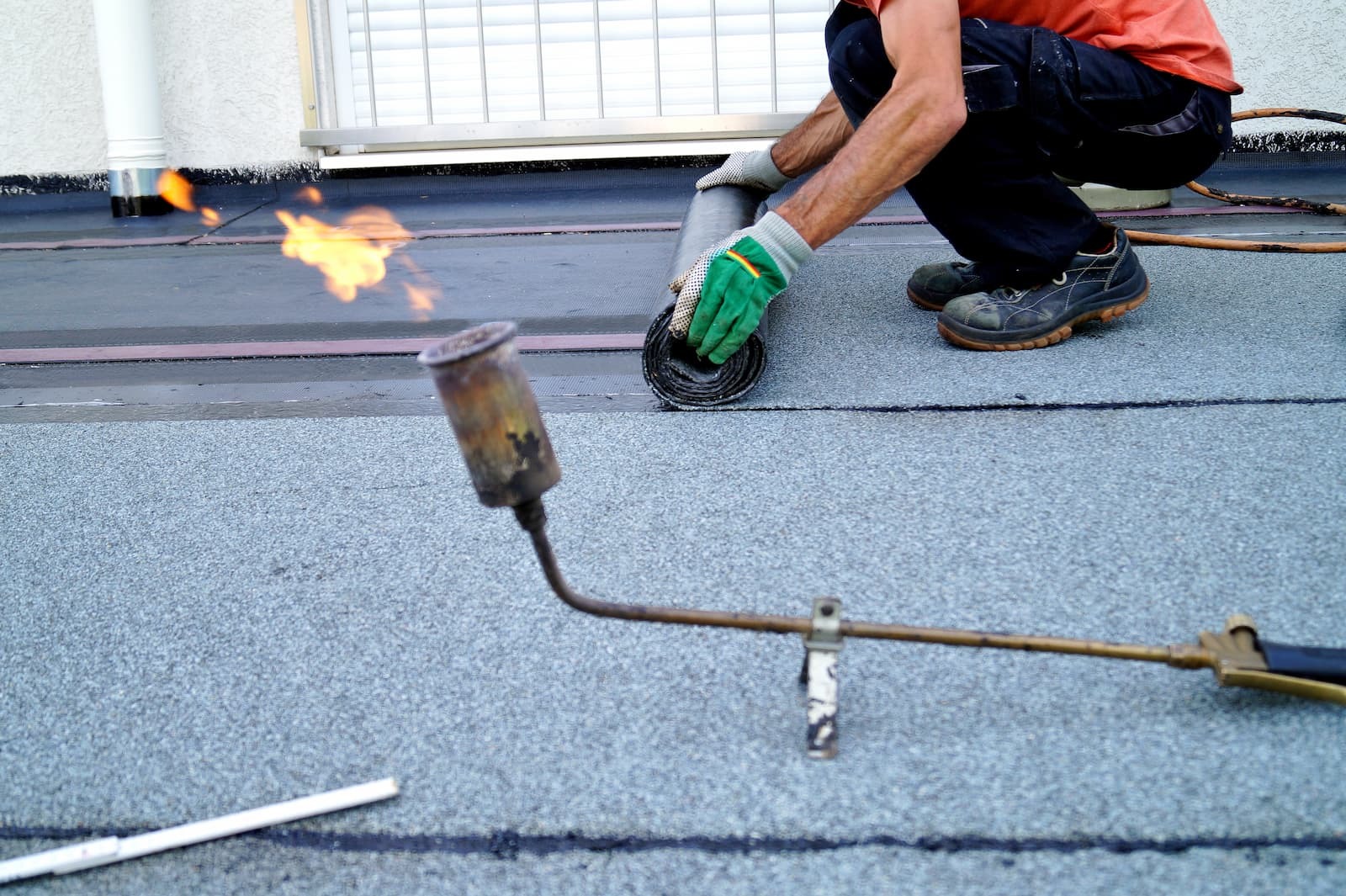 Felt flat roofing West Kent & East Sussex