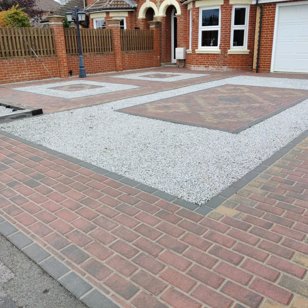 Gravel block driveway Burgess hill