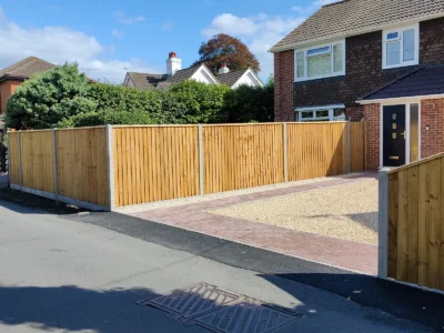 New fencing featherboard Brighton